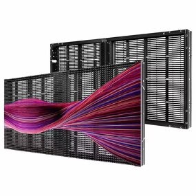 Outdoor Transparent LED Display Manufacturer - OEM/ODM Curtain Wall P3.9-7.8 Waterproof High-brightness