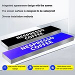 Digital Signboard Manufacturer - OEM/ODM Ultra-narrow Stainless Steel Frame Programmable