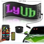 LED Display Screen Factory - OEM/ODM DIY Programmable Rolling for Car LED Logo Matrix