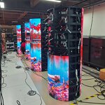 LED Display Video Wall Manufacturer - OEM/ODM Customizable 4K Full-Color Flexible Screen