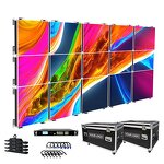 LED Video Wall Panel Manufacturer - OEM/ODM P3.076 Curved Rental Display Box