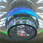 Outdoor Transparent LED Screen Factory - OEM/ODM P3.9-7.8 Waterproof High-transparency