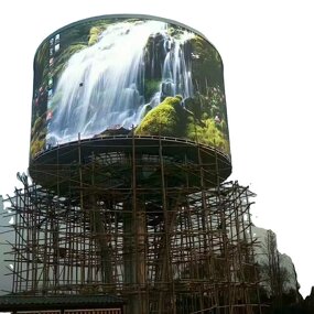 LED Video Wall Advertising Screen Factory - OEM/ODM P4 Outdoor Full Color HD IP65 Rated