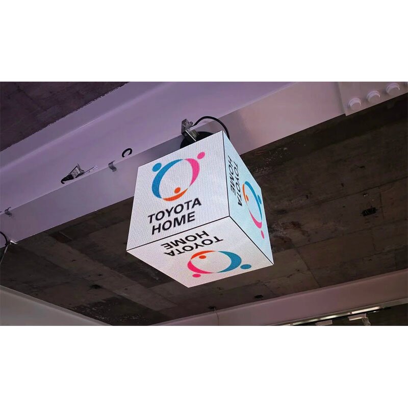 LED Magic Rubik's Display Manufacturer - OEM/ODM P2.6 360 Degrees Viewing Cube Screen