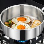 Frying Pan Manufacturer - OEM/ODM 316 Stainless Steel 26/28/30/32cm Nonstick Pan Set