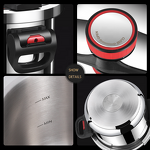 Pressure Cooker Factory - OEM/ODM High Quality 316 Stainless Steel Explosion-proof 10L