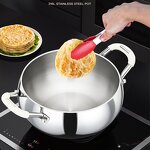 Soup Pot Manufacturer - OEM/ODM 4.5L 316 Stainless Steel Non-stick Cooking Pot Set