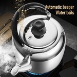 Water Kettle Manufacturer - OEM/ODM New Design Stainless Steel 3.0L Tea Whistling Kettle