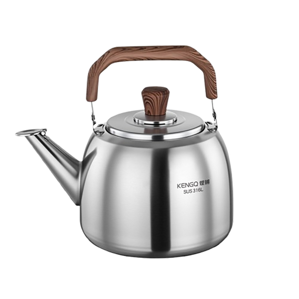 Water Kettle Manufacturer - OEM/ODM 316 Stainless Steel Wood Handle Whistling for Induction