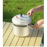 Pressure Cooker Manufacturer - OEM/ODM Portable Mini Aluminium Alloy with Folding Handle