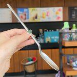 Teaspoon Spoon Manufacturer - OEM/ODM 316 Stainless Steel Long Handle for Baby Milk Coffee