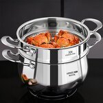 Soup Pot Factory - OEM/ODM Household Large Capacity Induction Cookware Non-stick Pot Set