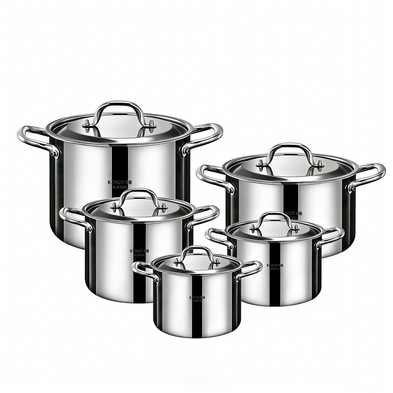 Stock Pot Factory - OEM/ODM 316 Stainless Steel with Glass Lid Double Ears Dishwasher Safe