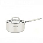 Snow Pan Factory - OEM/ODM Uncoated Stainless Steel Gas Single Handle Cooking Pot