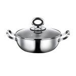 Hot Pot Manufacturer - OEM/ODM Pure Titanium Chinese Hot Pot 28/30cm Large Capacity