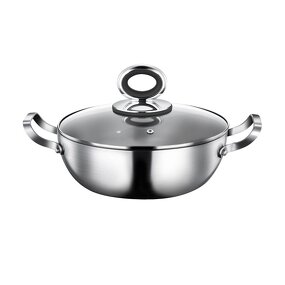 Hot Pot Manufacturer - OEM/ODM Pure Titanium Chinese Hot Pot 28/30cm Large Capacity