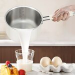 Cooking Pot Manufacturer - OEM/ODM 316 Stainless Steel Snow Pan Enamel Glass Cover