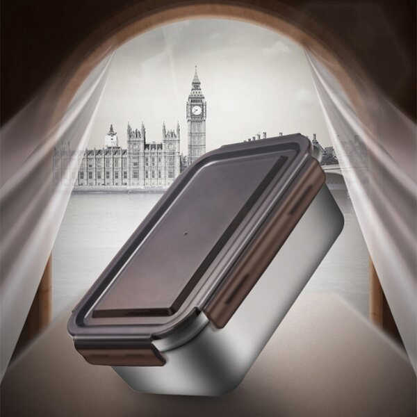 Lunch Box Manufacturer - OEM/ODM Leakproof Bento Lunch Box 316 Stainless Steel Food Container