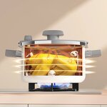 Pressure Cooker Factory - OEM/ODM 7L Iron Tempered Glass Enamel Micro-pressure