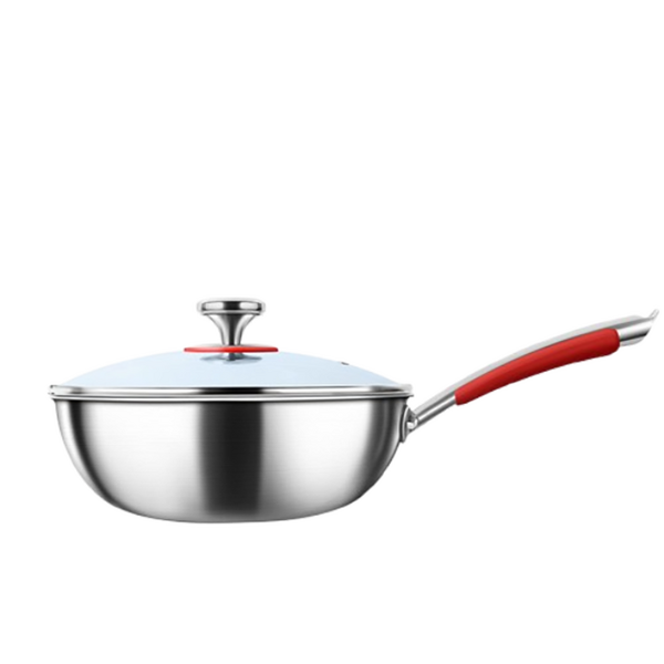 Frying Pan Factory - OEM/ODM 316 Stainless Steel Household Non-stick Cooking Skillet