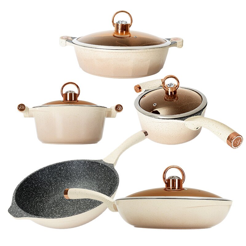 Cookware Set Factory - OEM/ODM Wholesale Maifanshi Non Stick Soup Pot Set