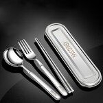 Camping Tableware Set Manufacturer - OEM/ODM Eco-Friendly 316 Stainless Steel Matte Polish