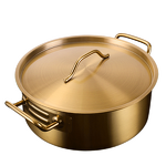 Hot Pot Manufacturer - OEM/ODM Gold/Silver Hot Pot Clear Soup Pot for Induction Gas