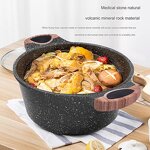Cooking Pot Manufacturer - OEM/ODM Wholesale 20/24/28/32cm Marble Coated Non Stick Set