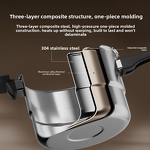 Pressure Cooker Factory - OEM/ODM 100KPA Induction Gas Compatible 316 Stainless Steel