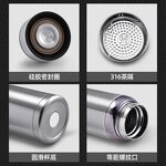 Stainless Steel Cup Factory - OEM/ODM Double Wall Thermos Bottle Keep Hot Cold Insulated