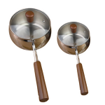 Snow Pan Factory - OEM/ODM Factory Wholesale 316 Stainless Steel Small Flat Milk Pot