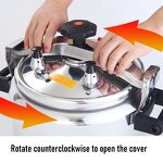 Pressure Cooker Manufacturer - OEM/ODM Aluminium Alloy 3L for Gas Cooker