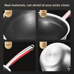 Frying Pan Factory - OEM/ODM 316 Stainless Steel Household Non-stick Cooking Skillet