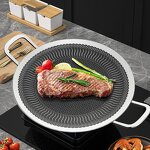 Roasting Pan Manufacturer - OEM/ODM Outdoor Camping 316 Stainless Steel Honeycomb Non-stick