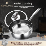 Cookware Set Manufacturer - OEM/ODM Titanium Hammer Pattern Non Stick Skillet