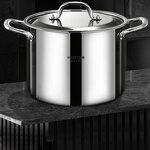 Stock Pot Factory - OEM/ODM 316 Stainless Steel with Glass Lid Double Ears Dishwasher Safe