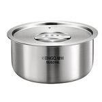 Food Steaming Bowl Manufacturer - OEM/ODM 316 Stainless Steel Portable Bowl for Bakery Salad