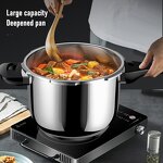 Pressure Cooker Factory - OEM/ODM High Quality 304 Stainless Steel 10 Quart