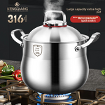 Stockpot Factory - OEM/ODM Stainless Steel Deep High Capacity Non-stick Depth Soup Pot