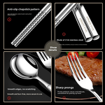 Camping Tableware Set Manufacturer - OEM/ODM Eco-Friendly 316 Stainless Steel Matte Polish