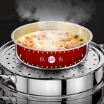 Kitchen Utensil Factory - OEM/ODM 316 Stainless Steel Food Steaming Bowl for Bakery Salad