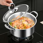 Cookware Set Manufacturer - OEM/ODM Stainless Steel Hammer Pattern Snow Pan Non-Stick