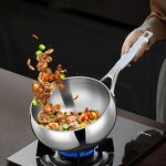 Stock Pot Manufacturer - OEM/ODM Stainless Steel High Quality Household Cooking Pan