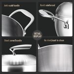 Soup Pot Manufacturer - OEM/ODM Household Thickened Stainless Steel Stock Pot for Induction