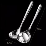 Serving Spoons Factory - OEM/ODM 316 Stainless Steel Soup Ladle Hot Pot Strainer