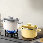 Pressure Cooker Factory - OEM/ODM 7L Iron Tempered Glass Enamel Micro-pressure