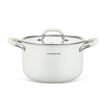 Cooking Pot Manufacturer - OEM/ODM 316 Stainless Steel Double Ear Sauce Pot for Induction