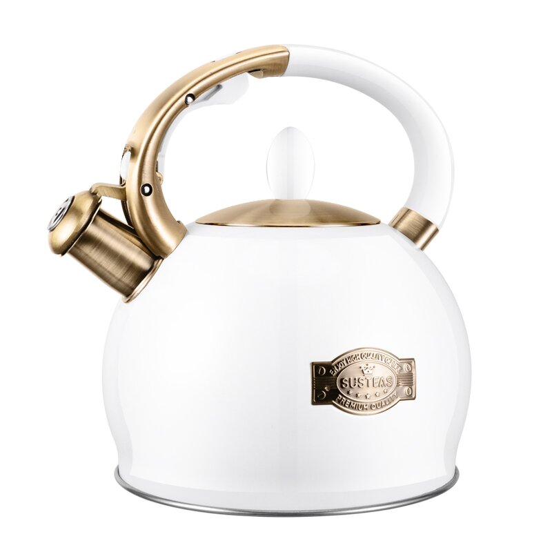 Water Kettle Manufacturer - OEM/ODM New Design Stainless Steel 3.5L Multicolor Tea Kettle