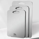 Cutting Board Factory - OEM/ODM Hot Selling 304 Stainless Steel 3mm Thick Rectangle Tool