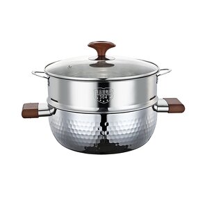 Food Steamer Manufacturer - OEM/ODM 316 Stainless Steel Non Stick Snow Pan with Steamer